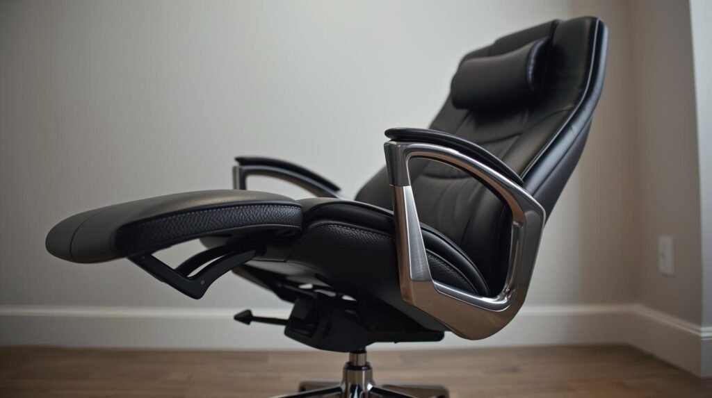 Respaldo de silla con soporte lumbar regulable