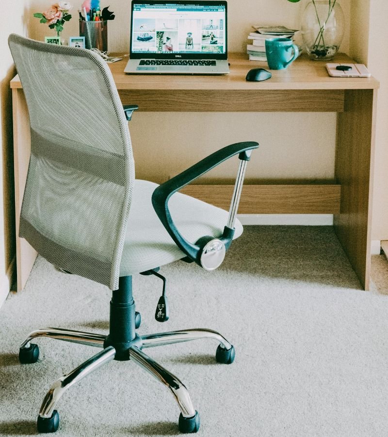 silla ergonómica para espacio de trabajo en casa