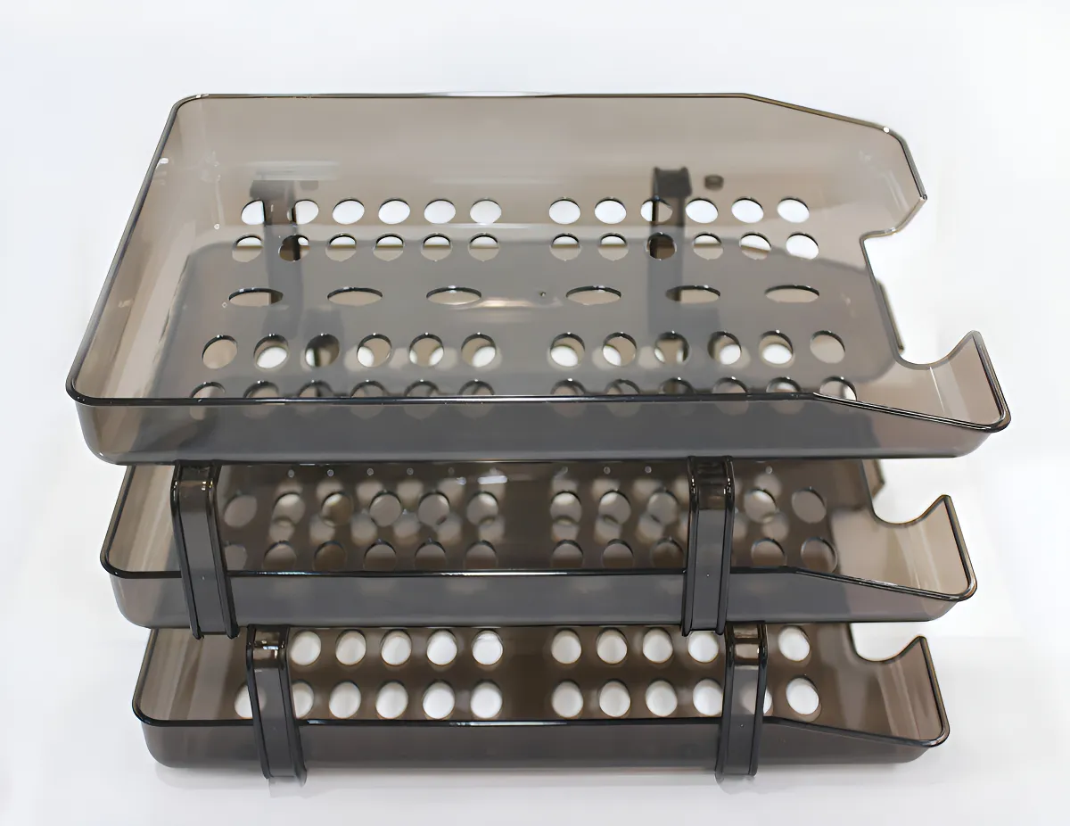 Organizador de escritorio MAE de plástico poliestireno compacto